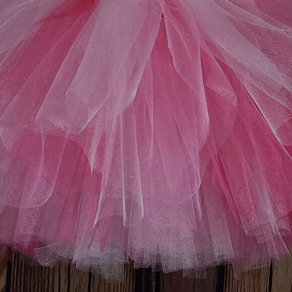 BLACK FRIDAY SALE - Girl's Tutu Dress And Hair Clip Set Size 6 - 8/9 NWT - Picture 9 of 12